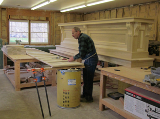 image of Roger in his shop